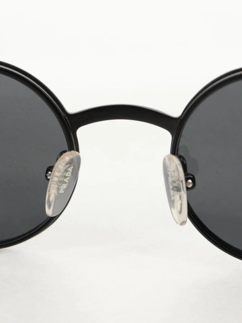 PRADA Sunglasses metal Black SPR511 Auth - Picture 7 of 16